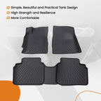 Set of 4 Anti-Slip TPE Rubber Floor Mats for Hyundai Elantra (2021–2026)