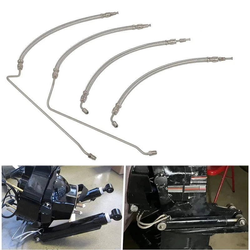 Trim Cylinder Hose Kit for Mercruiser Bravo One Alpha One (9B-106A, 32-99904Q)