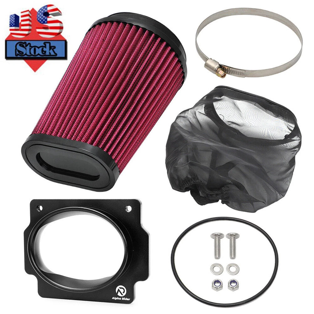 Pro Flow Airbox Adapter Air Filter for Yamaha Banshee 350 (1987–2006)
