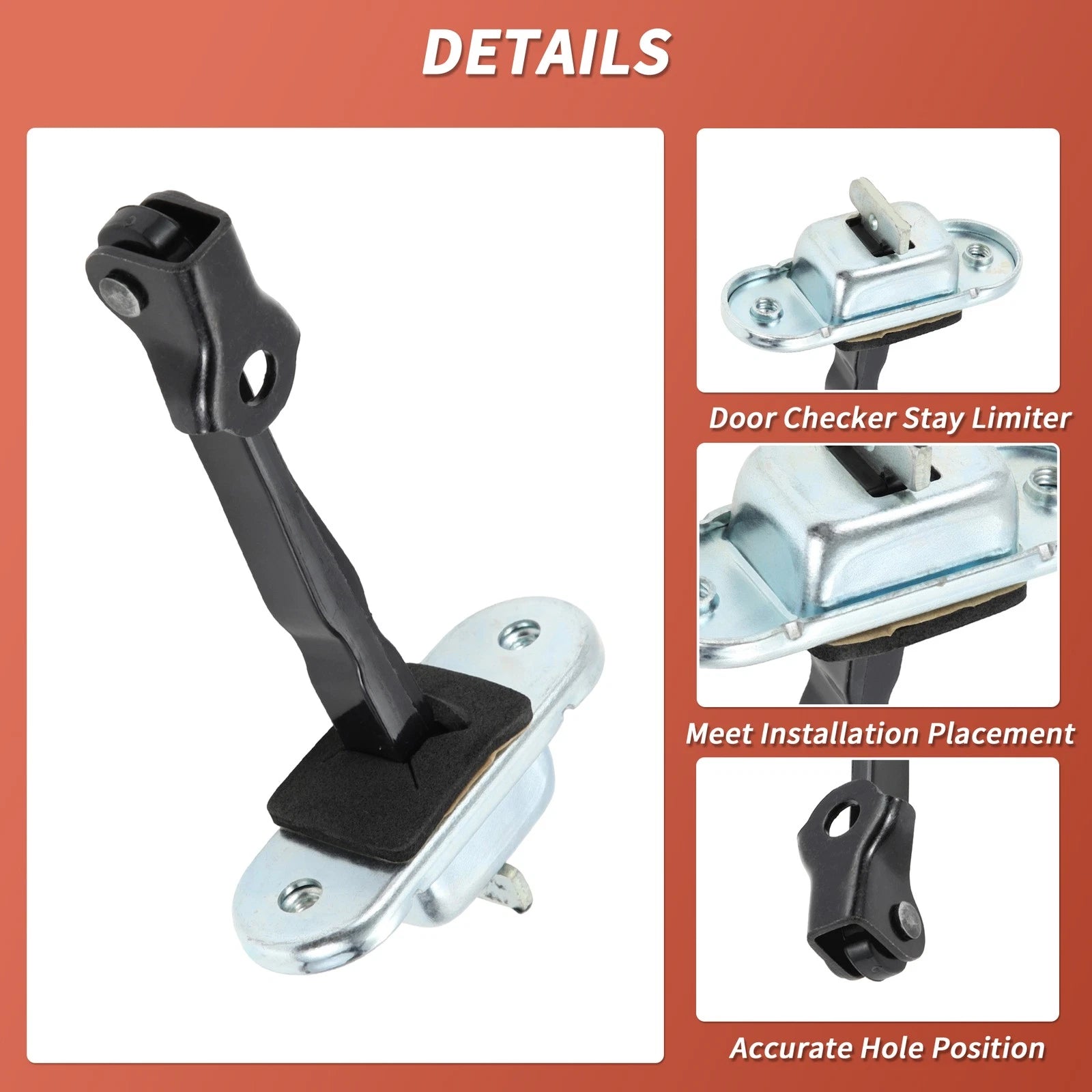 Front Right Door Check Strap for Kia Rio (2012–2017) No.793904X000