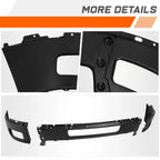 Front Bumper Face Bar for Silverado 2500 3500 HD (2011–2014) w/ Fog Light Holes Black
