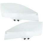 Set of 2 Front Door Glasses for Honda Civic