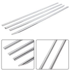 Set of 4 Chrome Body Side Molding Trim for Dodge Ram 1500 (2019–2025)