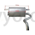 Muffler for TCM Forklift FD25 FD35T9 (22N52-30101, 22N5230101)