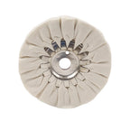5 Inch Cotton Airway Buffing Polishing Wheel 16mm Bore for Rotary Tool
