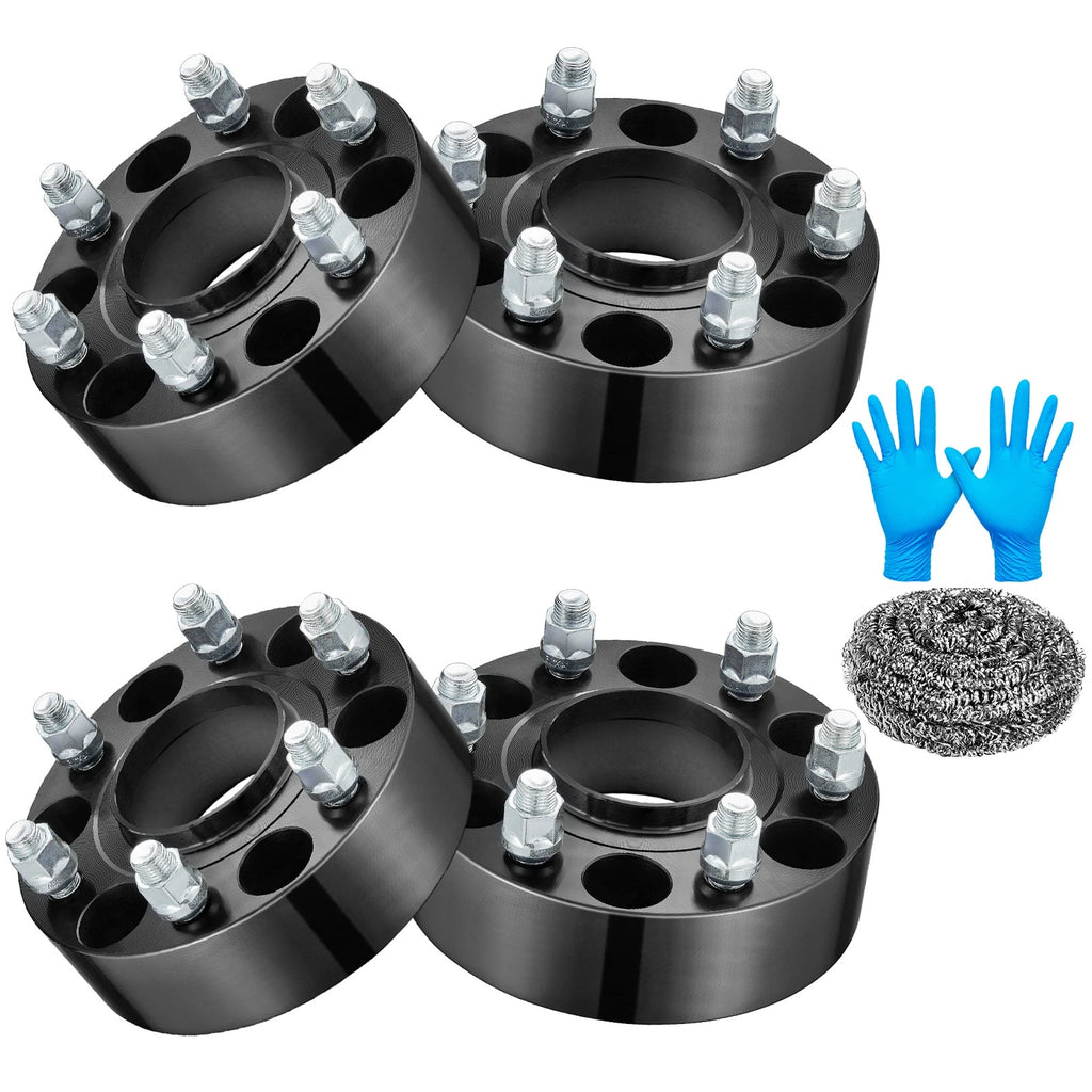 6x5.5 Wheel Spacers for Ram 1500 (2019–2024) Hub Centric 6-Lug 4WD (2")