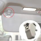 1PC Gray Sun Visor Clip Retainer Holder for Maserati Ghibli Levante (2014–2017)