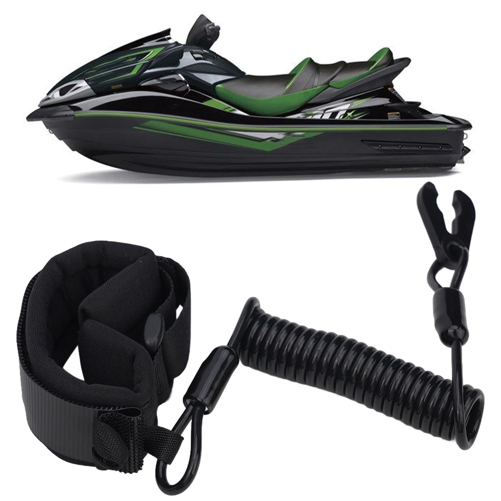Floating Wrist Lanyard for Jet Ski (Compatible with All Models)