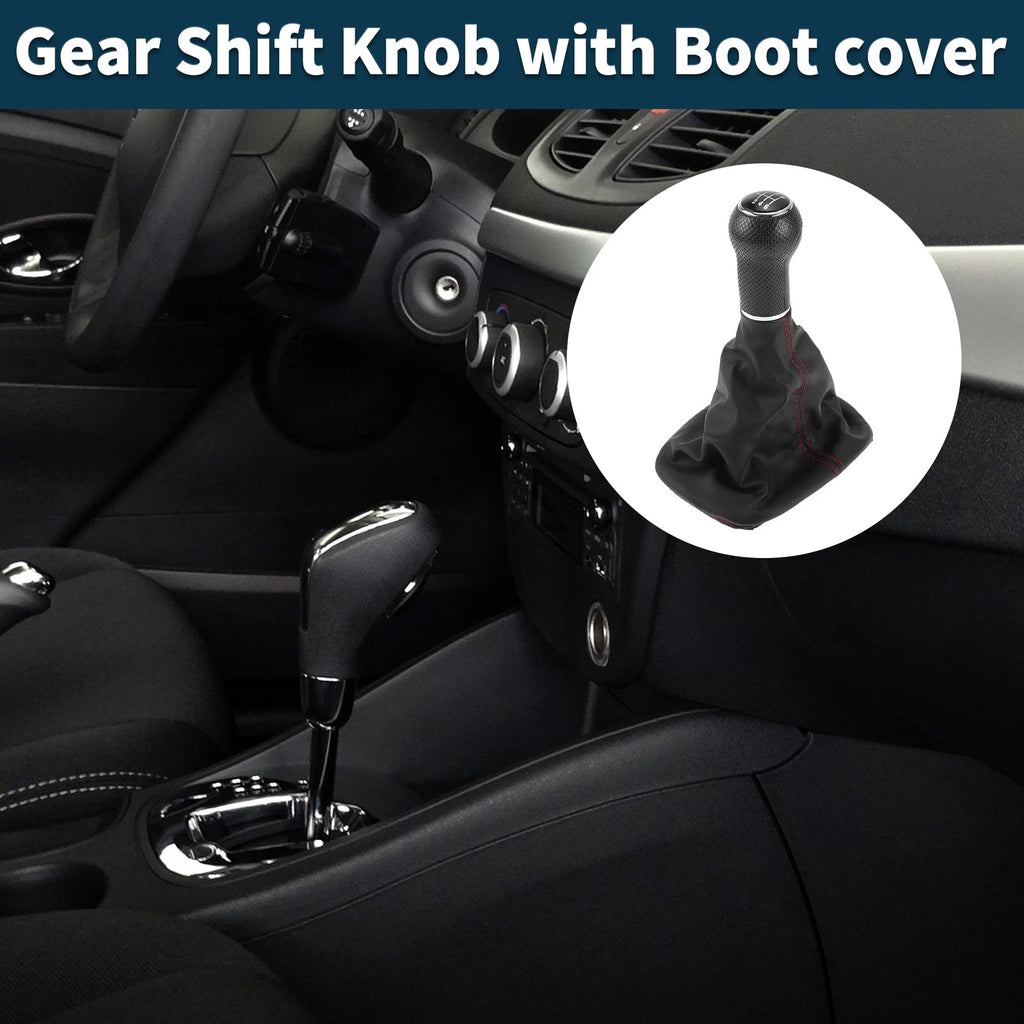 6 Speed Gear Shift Knob with Cover No. 1J0711113C for Volkswagen Golf Mk IV (1998–2006)