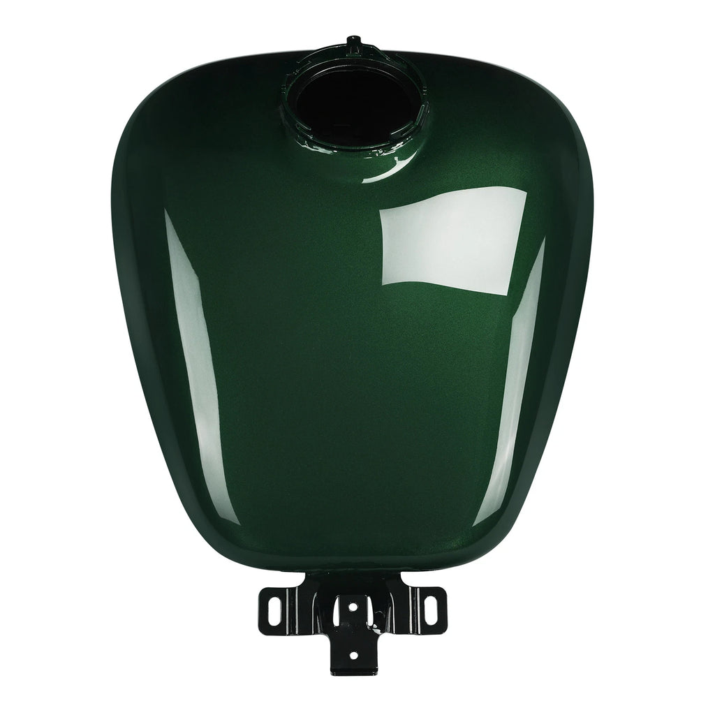6 Gal Fuel Gas Tank for Harley Touring Models (2008–2024) Deep Jade Pearl/Vivid Black