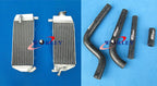 Aluminum Radiator & Blue Hose for Yamaha YZ125 (2002-2004)