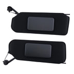 Pair Black Sun Visors for Chevrolet Corvette C5 (1997–2004) 10442033 10442034