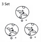 Set of 3 Carburetor Bowl Gaskets for Nikki B&S (698781, 796184, 799727)