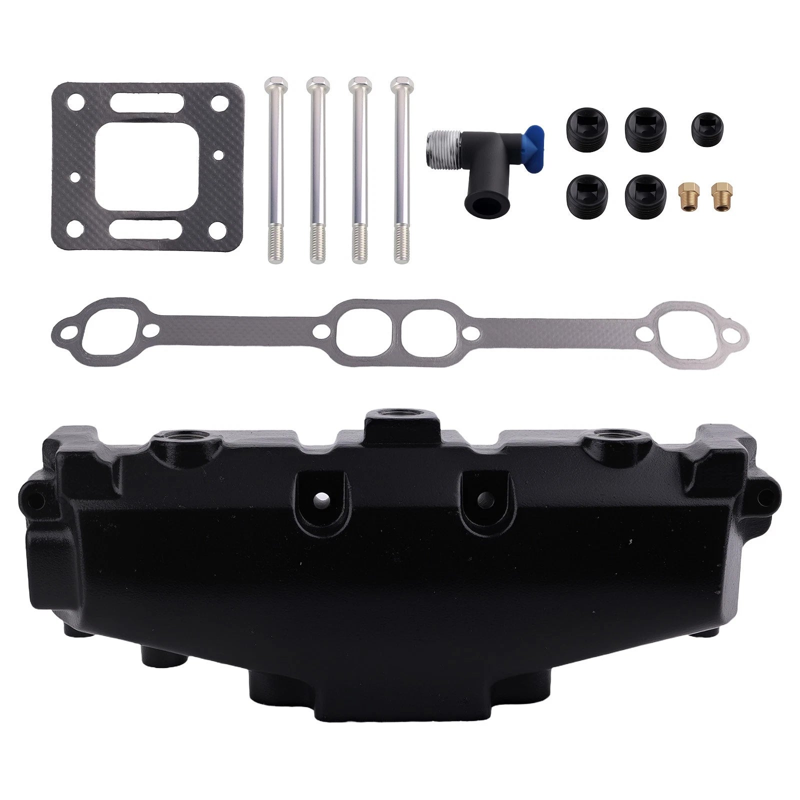 Exhaust Manifold Kit for Mercruiser 5.0L 5.7L V8 (1981–1990)