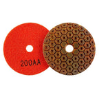 Polishing Pad Set of 4 for Concrete Granite (200# 400# 50#)