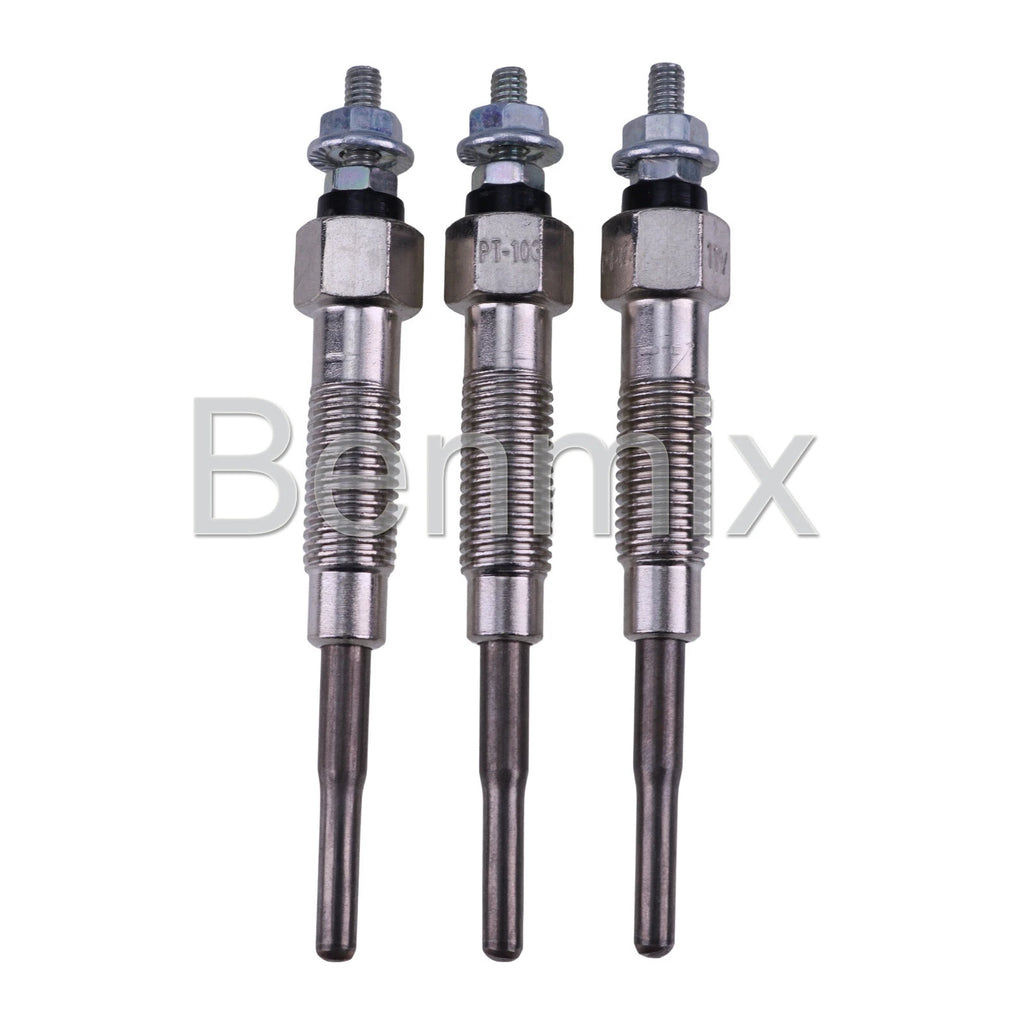 3Pcs Glow Plugs 19850-UC010 for Toyota Forklift 5FD10/30, 7FD10 (1DZ, 3Z, 15Z)
