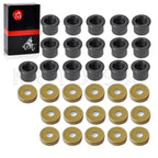 16pcs A Arm Bushing Dust Seal Caps Kit for Yamaha Warrior 350 (1987–2004)