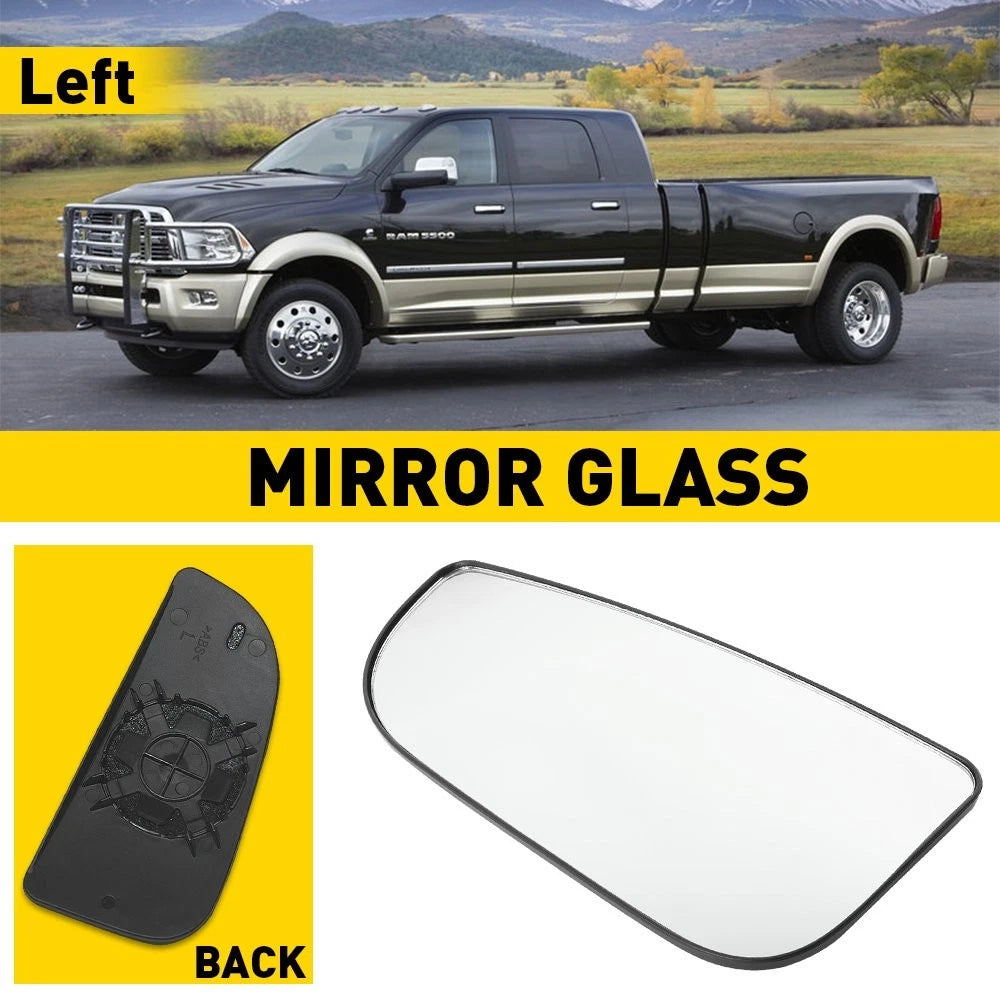 Driver Side Tow Spotter Lower Glass Mirror for Ram 1500 2500 3500