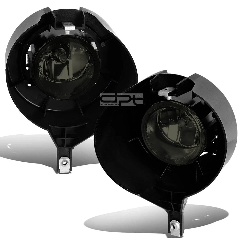 Fog Light Lamp for Nissan Frontier (2005–2015) W/Chrome Bumper, Smoked Lens