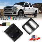 2X LED Side Mirror Marker Signal Lights for Ford F250 F350 F450 F550