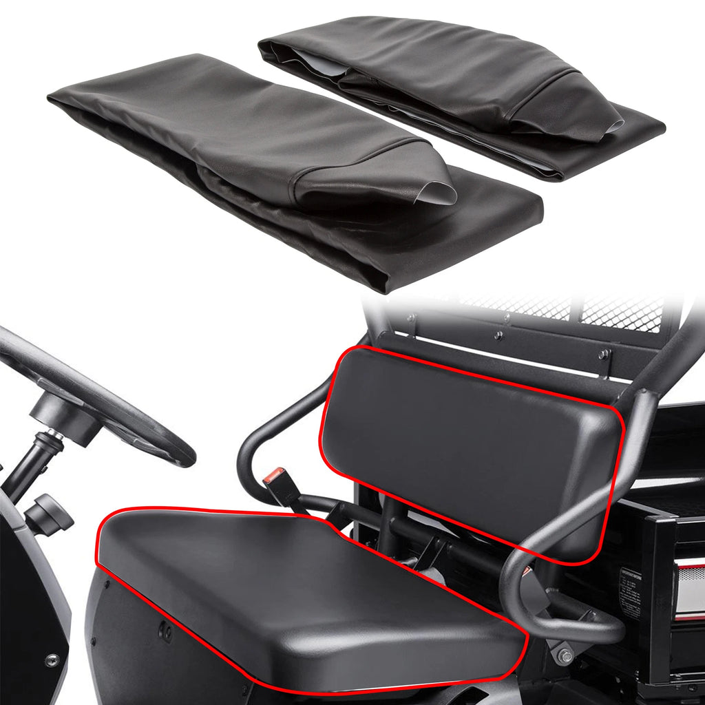 Black Seat Cover for Kawasaki Mule 2500 2510 3000 3010 (1998–2008)