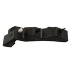 Front Left Bumper Bracket for 2014-2019 Kia Soul Black 86553-B2000