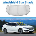Car Window Cover for Suzuki Spacia MK04 (2013–2020) Aluminum Film Foldable Black