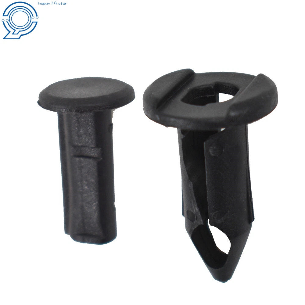 Set of 100 Push Pin Retainer Clips for Honda ATV
