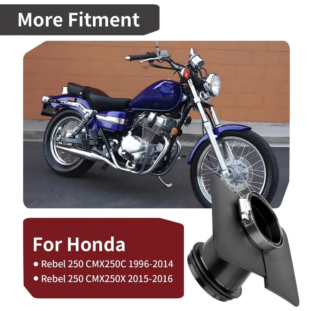 Air Cleaner Connecting Tube Boot for Honda Rebel 250 (1996–2016)