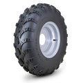 WANDA ATV Tire & Wheel 23X7-10 on 4/110mm PCD 2+3 Offset Silver Wheel (2010–2023)