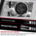 HID Xenon LED Projector Headlights for Cadillac Escalade ESV (2007-2014)