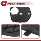 1 Pc Fog Light Grill for BMW X6 (2012–2014) No. 51117312606 Black