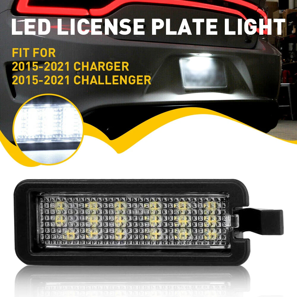 LED License Plate Light for Dodge Challenger & Charger (2015–2021) EOH