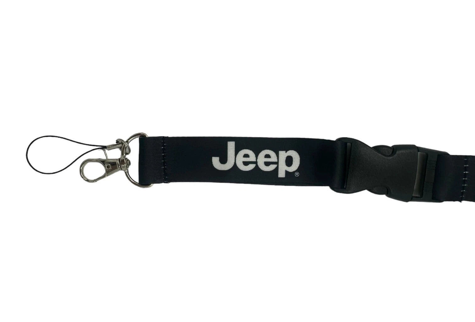 Jeep Keychain Lanyard Mountain Logo for Jeep Wrangler JK (2007–2018)