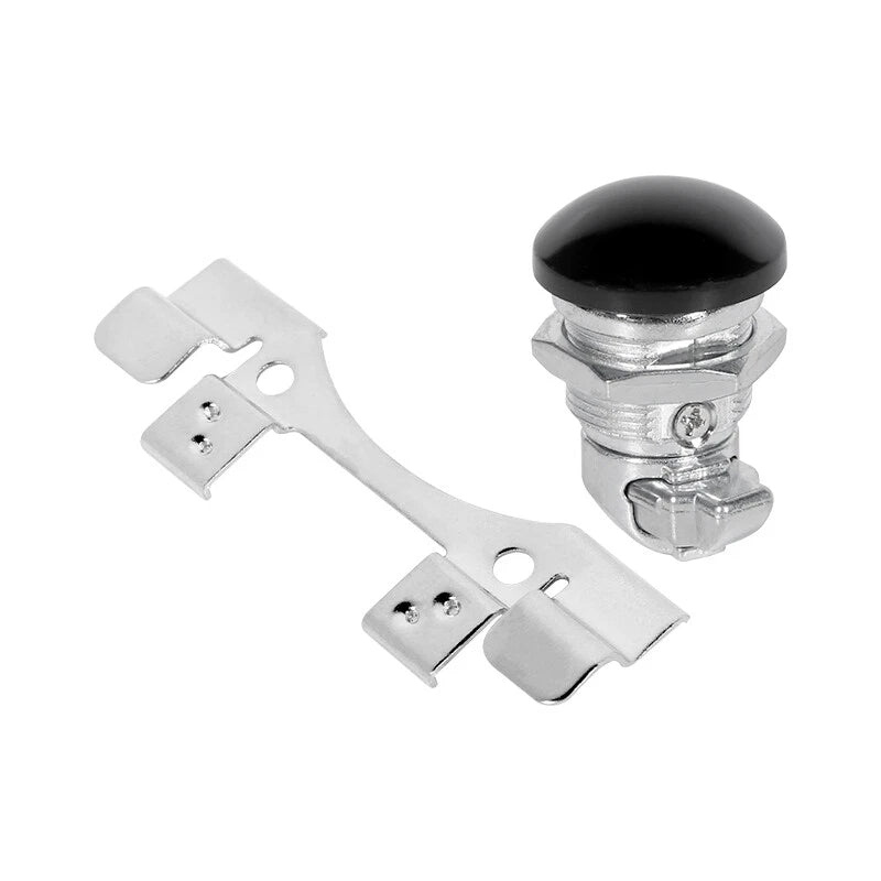 Push Button Fuel Console Door Release for Harley Street Glide (1992–2024) Black