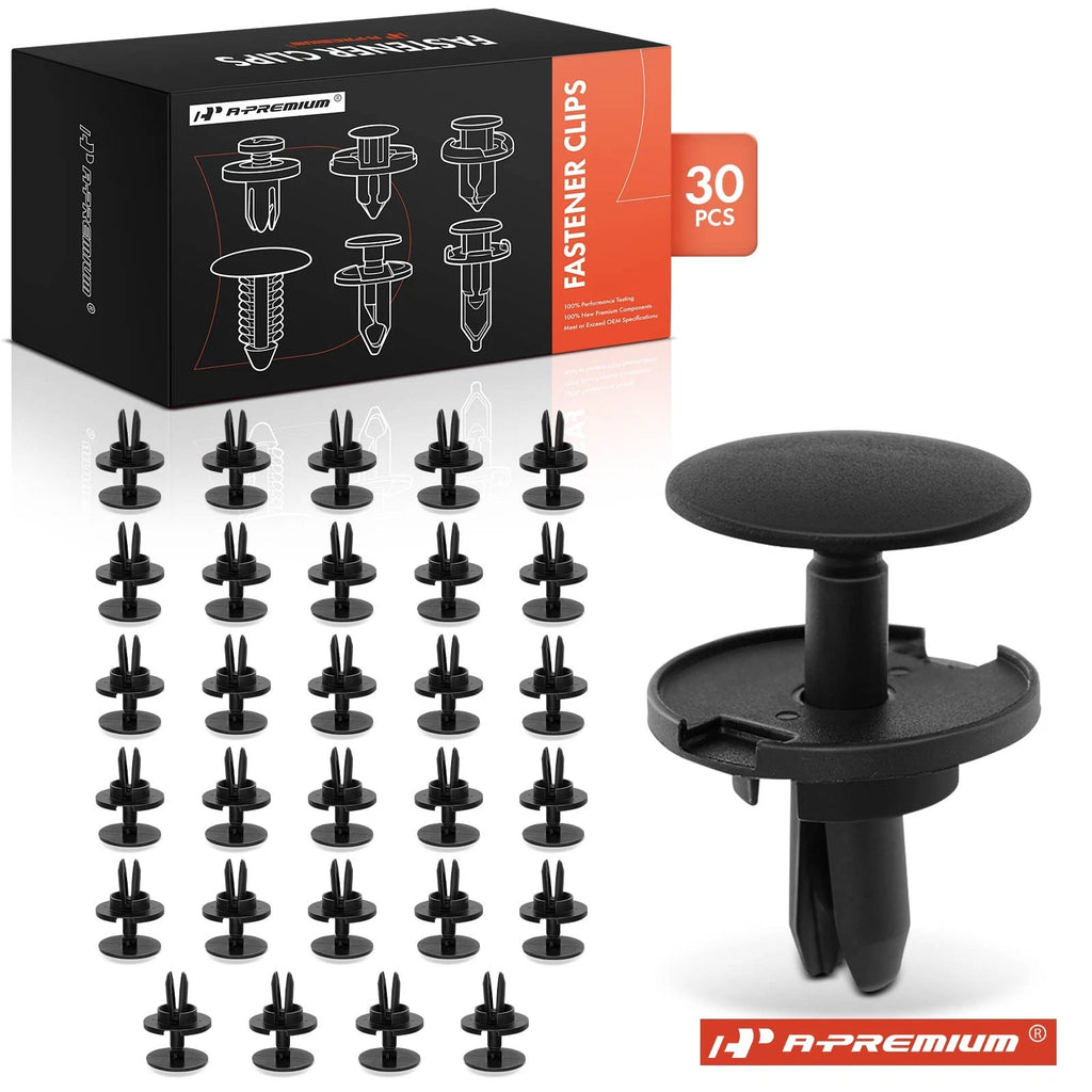30x Nylon Grille Panel Retainer Clips for Jeep Renegade (2015–2023)