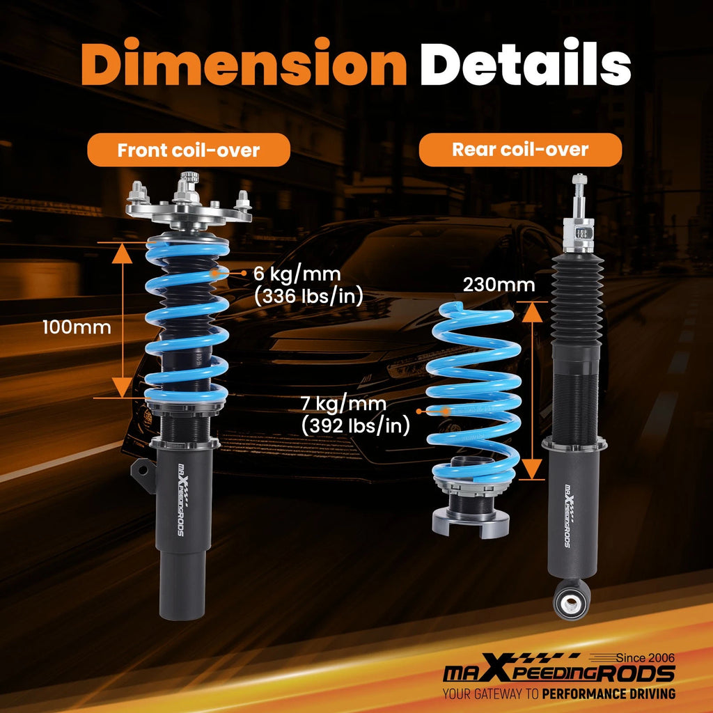 24 Way Damper Coilover Suspension Kit for Honda Civic (2016-2021)