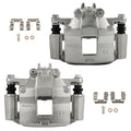 Set of 2 Front Brake Calipers with Bracket for Suzuki SX4 (2007–2013)