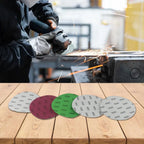 Sanding Disc Set of 10 for Universal Use (125mm, Silicon Carbide, Waterproof)