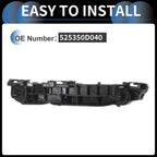 1pc Right Front Bumper Retainer Bracket No. 525350D040 for Toyota Yaris (2006–2009)