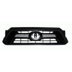 Replacement Silver Plastic Front Grille (See compatibility Chart)