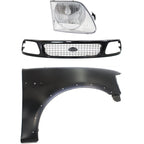 Passenger Right Side Fender Quarter Panel for F150 F250