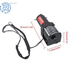 Electric Winch 3500lbs for Off-Road Vehicles (12V) - 50ft Synthetic Rope