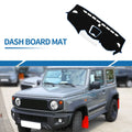 Dashboard Cover Mat for Hyundai Santa Fe Sport (2013-2018) Black Blue