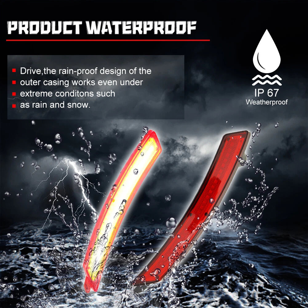 LED Rear Side Marker Lights for MINI R55 R56 R57 R58 R59 R60 R61 (2007–2015)