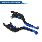 Short Long Brake Clutch Levers for Suzuki Hayabusa GSXR1300 (2008–2020) Black Blue
