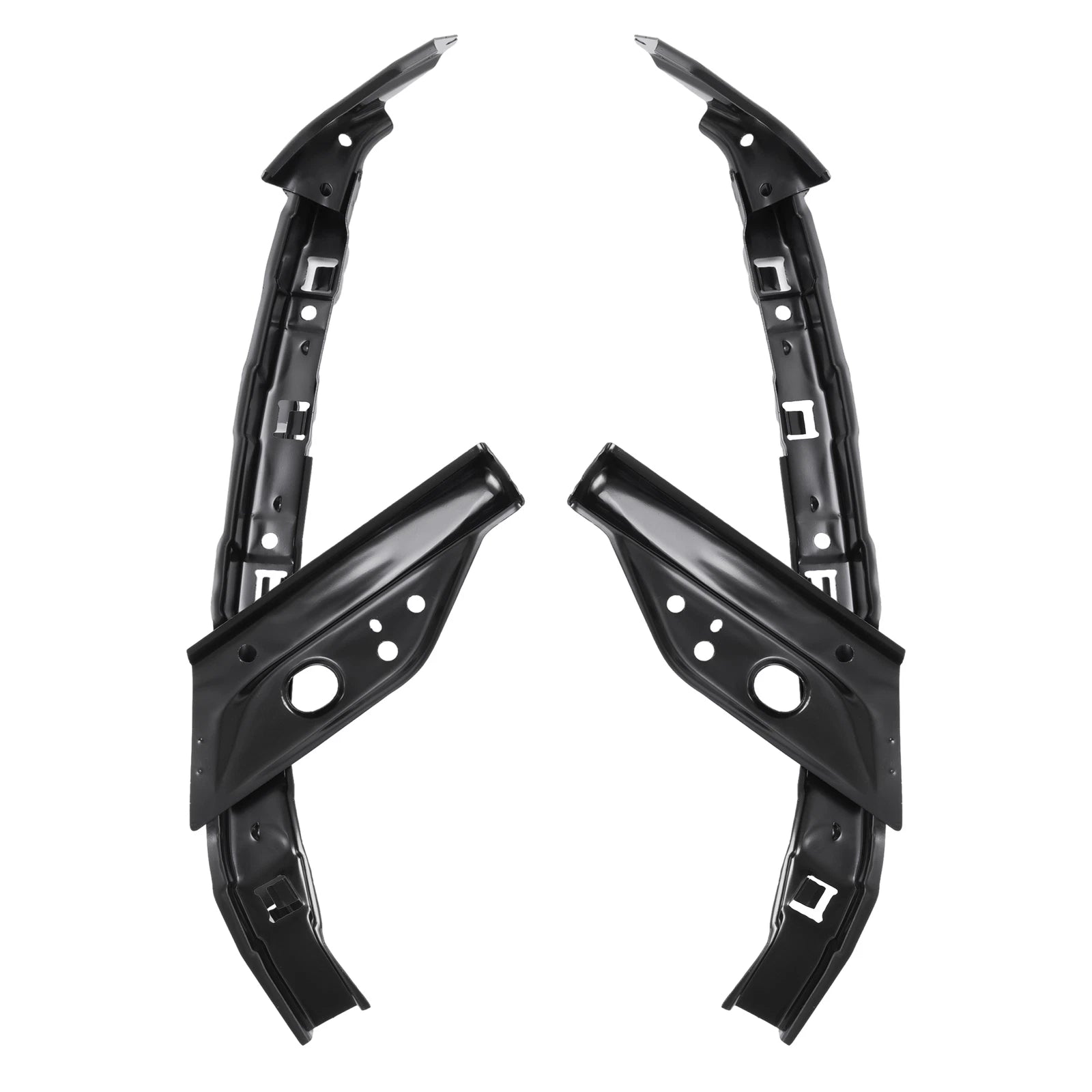 Set of 2 Headlight Bumper Brackets LH & RH for Honda Civic (2012–2015)