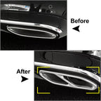 Exhaust Muffler Tip Tailpipe Cover for Mercedes Benz S Class (2018)
