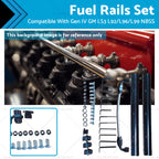 Fuel Rail Intake Manifold Set for LS3 L92 L96 L99 Gen IV GM (2004–Present)