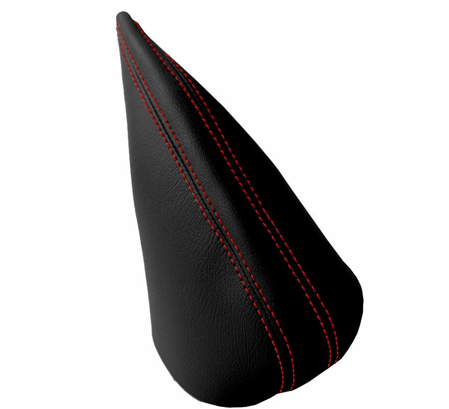 E Brake Boot Cover for BMW E30 (1984–1991) Black Red Stitch